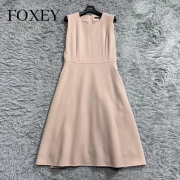 새상품급 정가 13만 폭시 플레어 원피스 A라인 앤티크 베이지