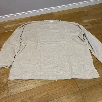 45R 베이지 긴팔 니트