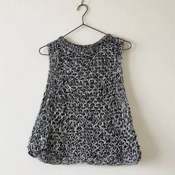 IENA 25SS 메쉬 아메슬리 풀오버 니트 베스트