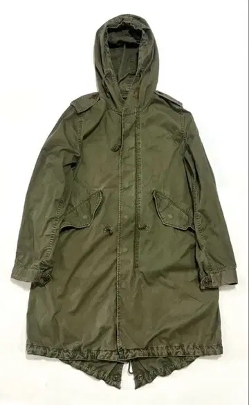 모즈 코트 green 사이즈 S HYKE 하이크 M65 M51 밀리터리
