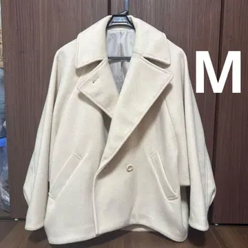 화이트 더블 브레스트 자켓