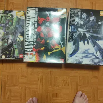 MG 3체 세트 제타 플러스 겔구그 캐논 자쿠 II