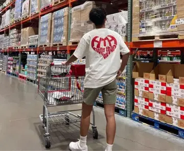 hth Heart Logo t-shirt 하트 로고 티셔츠 레드