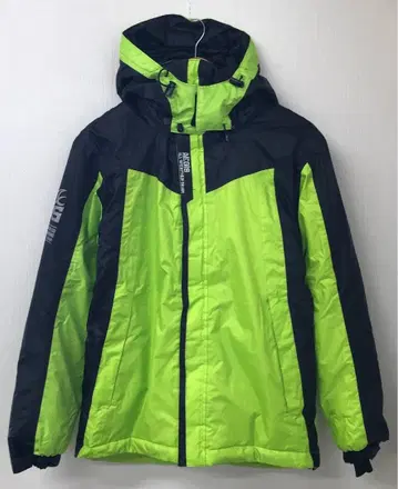 i4 워크맨 남성용 아우터 M 바이컬러 블랙 x 라임 그린