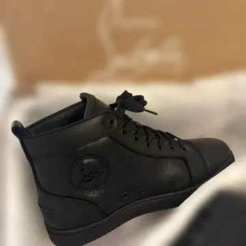 [ 컨디션 최상 ] 블랙 하이컷 스니커즈