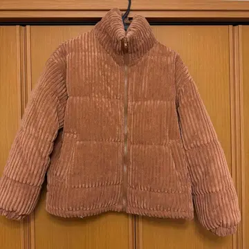 코듀로이 패딩 자켓