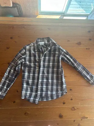 Gymphlex 체크 무늬 플란넬 셔츠 M 사이즈