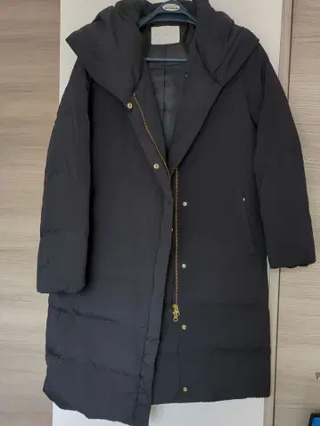 RIVE DROITE 다운 코트 롱 코트 38 블랙