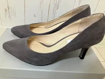 오데뜨 앤 오딜 플레인 스웨이드 펌프스 22cm 그레이