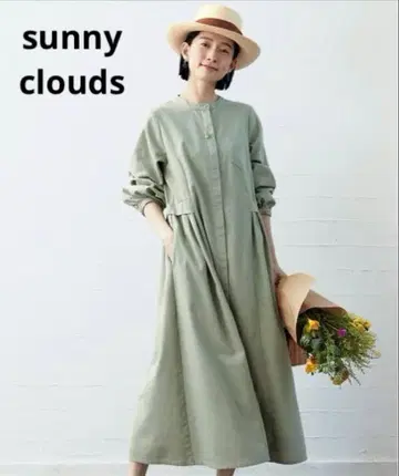 새상품급 써니클라우드 롱 원피스 NM 그린 완판템 펠리시모