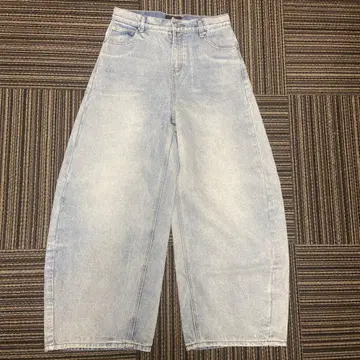 orun 와이드 데님 팬츠