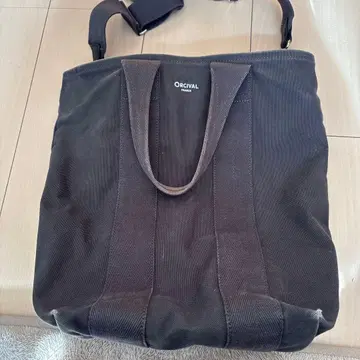 ORCIVAL 블랙 토트백