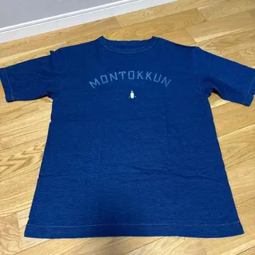 45R 인디고 반팔 T셔츠