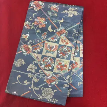 당조 육통 무늬 오비 주머니 럭셔리 자수