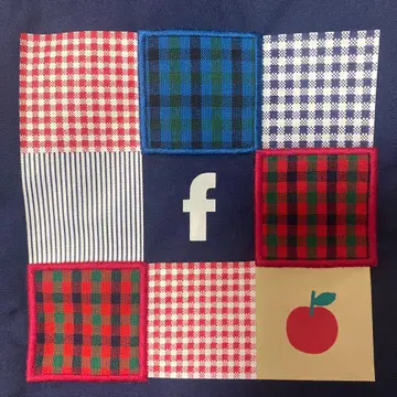 미사용 새상품 파밀리아 토트백 네이비