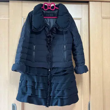 투 비 시크 40 2way 이소재 롱 다운 코트