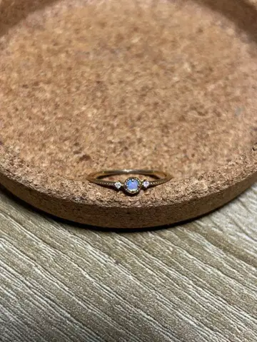 Jouete k10 오팔 다이아 반지 박스 없음