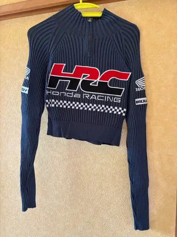 moussy HONDA HRC RACING 집업 니트