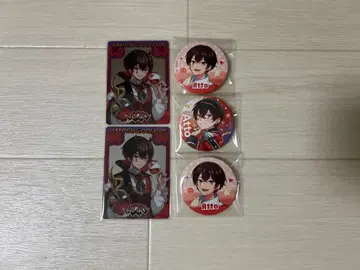 AMPTAK 앗토군 캐릭터 캔뱃지와 카드