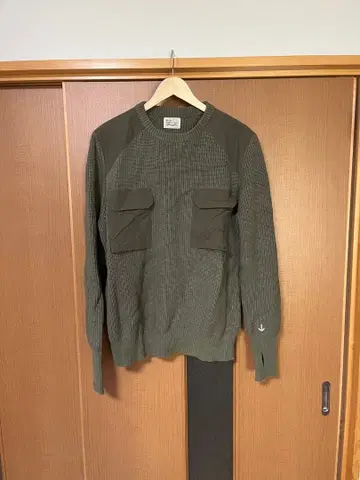 밀리터리 니트 스웨터 커맨드 스웨터 XXL