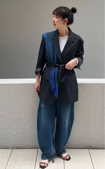 캘런솔로지 울 개버딘 BIG 자켓