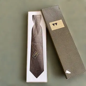 CRAVAT 브라운 스트라이프 넥타이