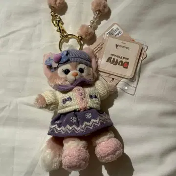 홍콩 디즈니랜드 봉제 인형 키체인 리나벨