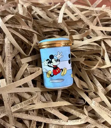 HALCYON DAYS 소품함 미키마우스 에나멜 1997년 제조