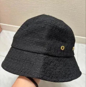 CA4LA 블랙 버킷햇 SHK01060