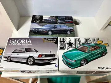 미조립 프라모델 3대 아오시마 후지미 레퍼드 글로리아 인피니티 Q45