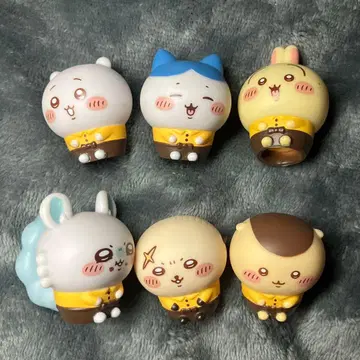 [ 6개 세트 ] 치이카와 (먼작귀) 코스 소프트 비닐 인형 컴플리트