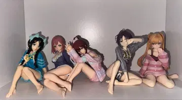 피규어 세트 Relax time 시리즈 5체 세트