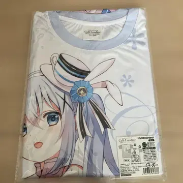 주문은 토끼입니까? 전 치노 풀 그래픽 T셔츠