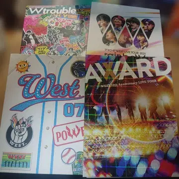 쟈니즈 WEST 라이브 DVD 세트 4매조