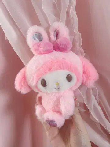 마이멜로디 봉제 인형 키링 부활절 디자인 [얼굴 선택 상품]