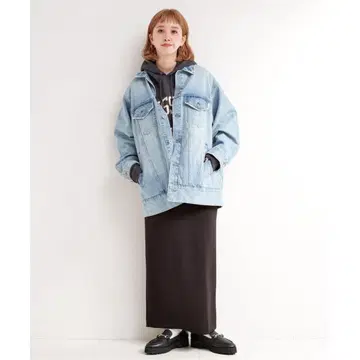 B.C STOCK DU JOUR/GRAND JEAN JACKET/블루