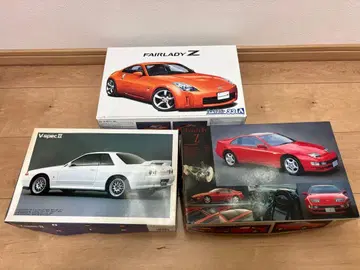 미조립 프라모델 3대 세트 아오시마 후지미 페어레이디Z GT-R