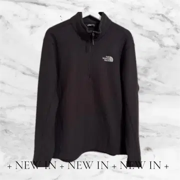 따뜻한 THE NORTH FACE 새상품급 블랙 하프 지퍼 인기 모델