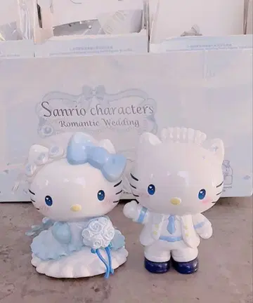 헬로키티 로맨틱 웨딩 피규어 산리오 TOPTOY