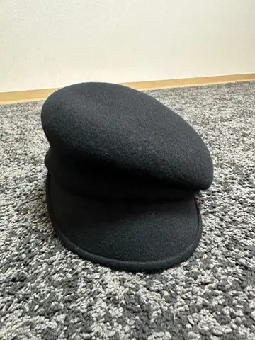 ca4la 블랙 울 헌팅 캡