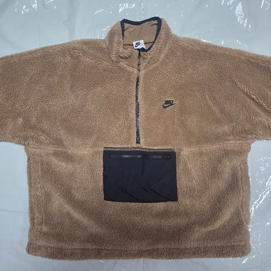 nike fuzzy half zip