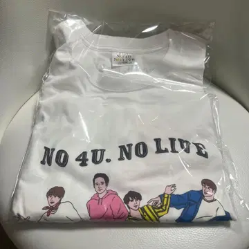 포~유 TEN제 NO 4U. NO LIVE T셔츠