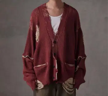 grancy 디스트랙션 디자인 빅 가디건