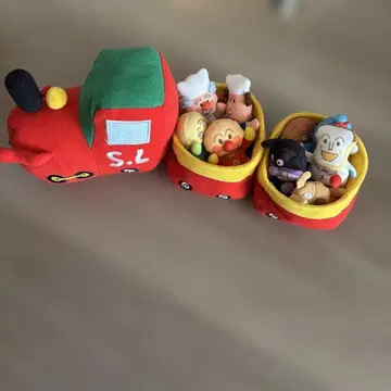 호빵맨 봉제 인형 세트