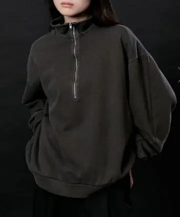 [ Work of kendai for M ] 하프 지퍼 맨투맨