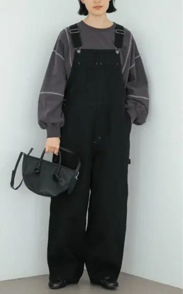 니코앤드 - 블랙 오버롤