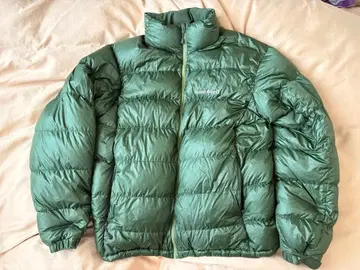 [새상품급] mont-bell 그린 다운 자켓 down jacket