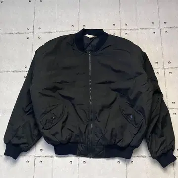 FRANCO MASOTTI 충전솜 MA-1 자켓 LL 블랙