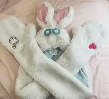 화이트 토끼 팬캡 디즈니