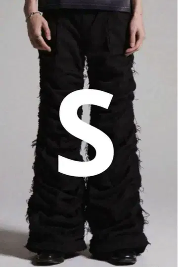 [GRANCY] 셔링 데미지 디자인 코튼 팬츠